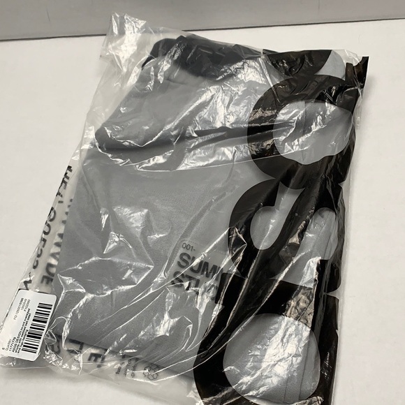 Asos Design Set Oversized Jersey Shorts With Belt Gray Sz S NWT - Picture 6 of 11